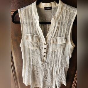 Cocomo sleeveless blouse